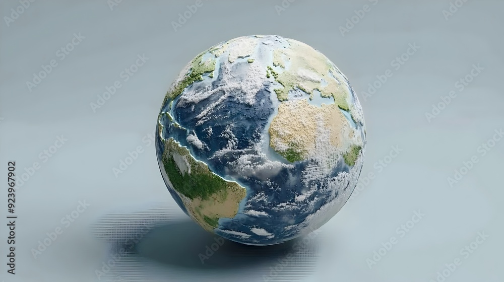 Poster shrinking us and expanding china a 3d globe visualizing global trade shifts
