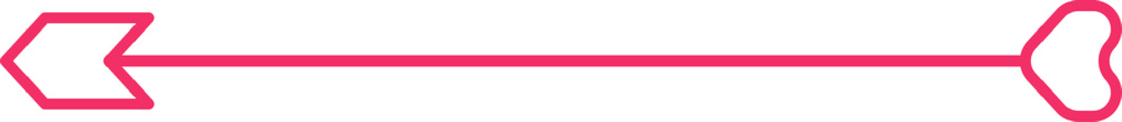 Arrow Boho Style Line Art