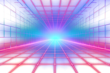 PNG Retro futuristic grid  overlay effect, transparent background