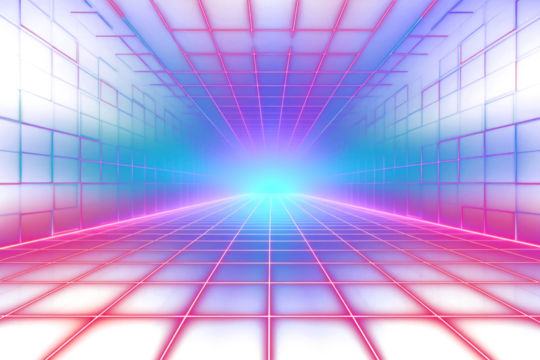 PNG Retro futuristic grid  overlay effect, transparent background