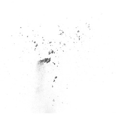 Various kinds of texture stamps (vintage, paint, concrete, damaged, and other). Vector overlay of urban grunge set. Add droplets of ink and a spray-effect paint texture.