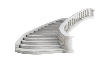 Staircase transparent background
