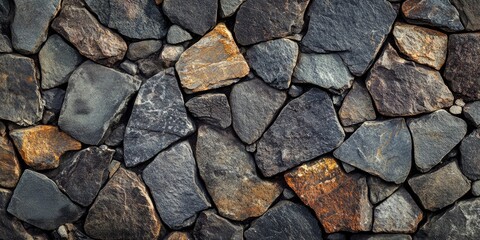 Fototapeta premium stone background. Top view. Free copy space, ai