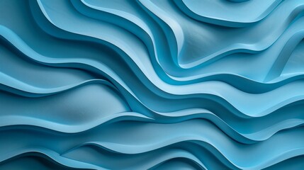 Fototapeta premium a blue background with a wavy design on it