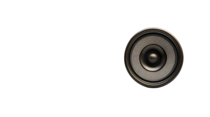Speaker transparent background