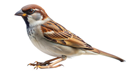 Fototapeta premium sparrow on a transparent background
