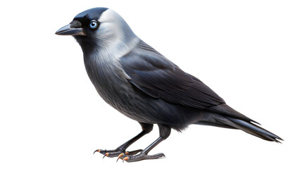 Obraz premium jackdaw on a transparent background