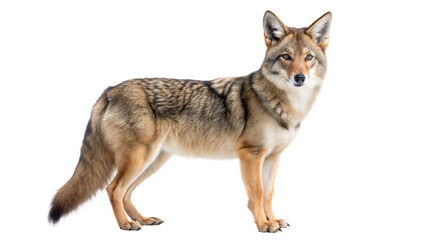 Obraz premium coyote on a transparent background