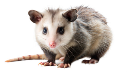 opossum on a transparent background