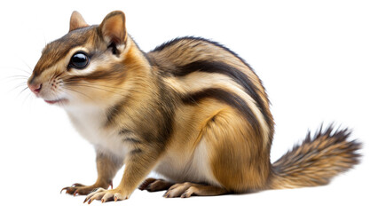 Obraz premium chipmunk on a transparent background