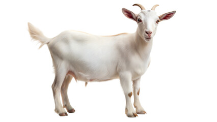 Obraz premium goat on a transparent background