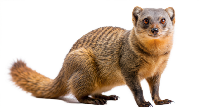 mongoose on a transparent background