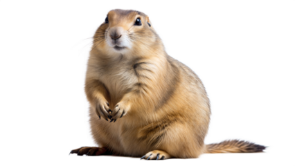 prairie dog on a transparent background