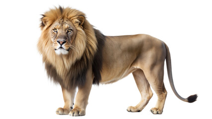 lion on a transparent background