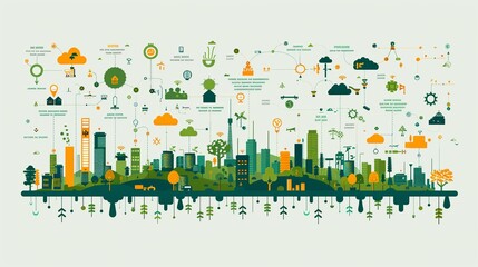 Create an infographic showcasing successful carbon credit projects around the world, featuring their contributions to emission reduction and environmental sustainability. high resolution