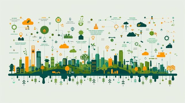 Create an infographic showcasing successful carbon credit projects around the world, featuring their contributions to emission reduction and environmental sustainability. high resolution