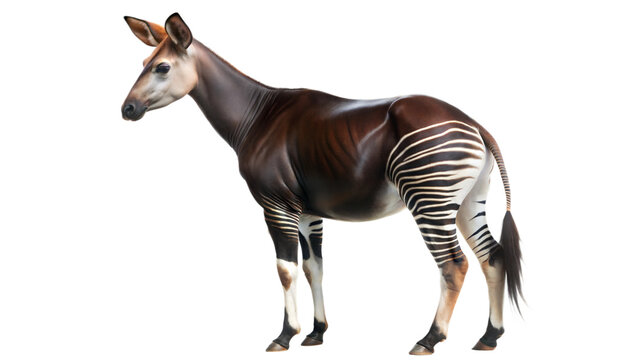 okapi on a transparent background