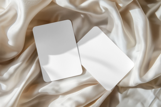 PNG Elegant card mockup, transparent background