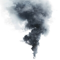 Smoke on Transparent Background