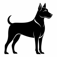 peeking-dog-clipart-silhouettes