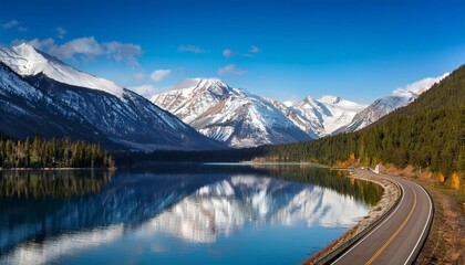 Fototapeta premium lake reflection