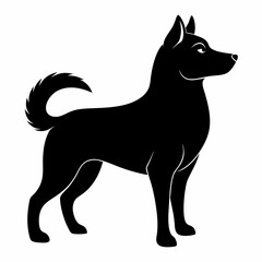 peeking-dog-clipart-silhouettes