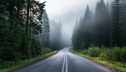 morning in the forest