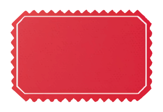 PNG red label and tag element, transparent background