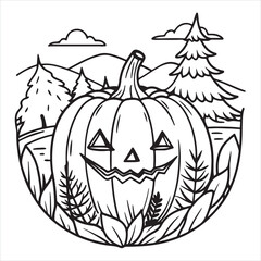Halloween Image Vector Design