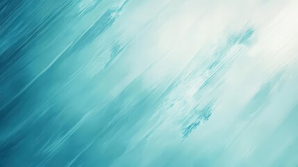 Cool and Crisp Abstract Background with Icy Blue Diagonal Lines and Fading Gradient