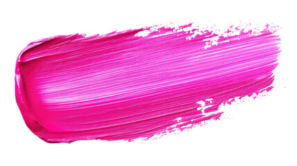 pink brush stroke transparent background