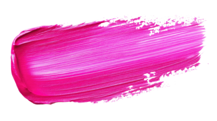 pink brush stroke transparent background