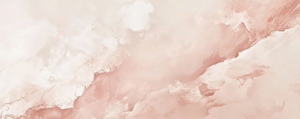 Fototapeta premium Gentle Abstract Background with Soft Beige and Blush Pink Tones