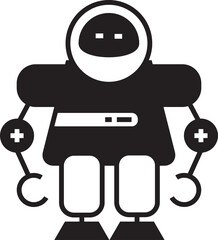 Robot Character Icon
