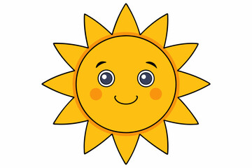 sun cartoon character