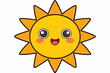 sun cartoon character