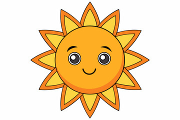 sun cartoon character
