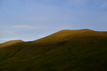 Sunset in Galty Mountains, Galtee Mountains, Co. Tipperary, Ireland
