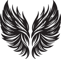 eagle with wings vector illustration 