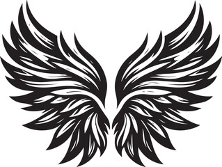 eagle with wings vector illustration 