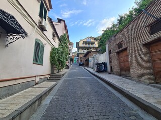 walking around in Tbilisi, the capital of Georgia