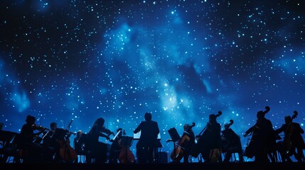 Enjoy a magical evening of classical music under a starry sky, with an exquisite orchestra performance.