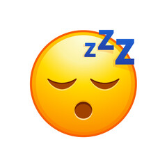 Fototapeta premium Sleeping Face Emoji