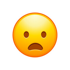 Worried Face Emoji

