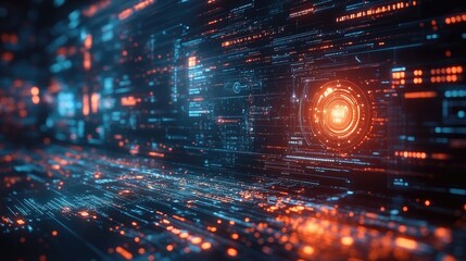 Obraz premium Futuristic Style Representation of Skill Development Highlighting Innovation