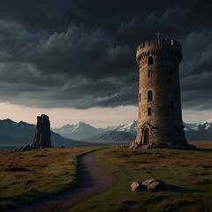 A unique, imaginative background featuring a solid design that stands out as an unprecedented visual experience(1)