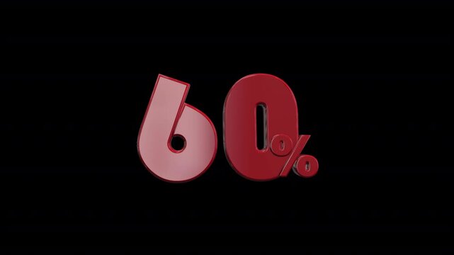 60 percent 3D