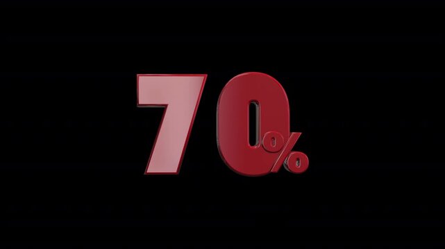 70 percent 3D