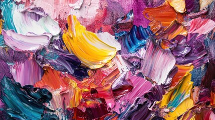 Abstract Oil Painting