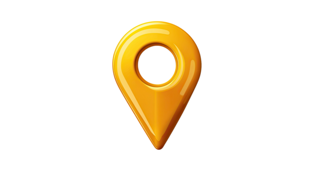 Location pin transparent background